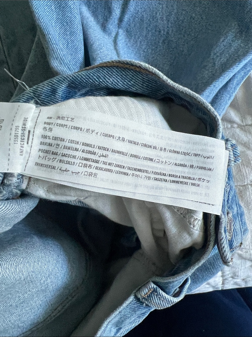 Abercrombie & Fitch Curve Love The Barrel Jean Mid Rise - Picture 10 of 11